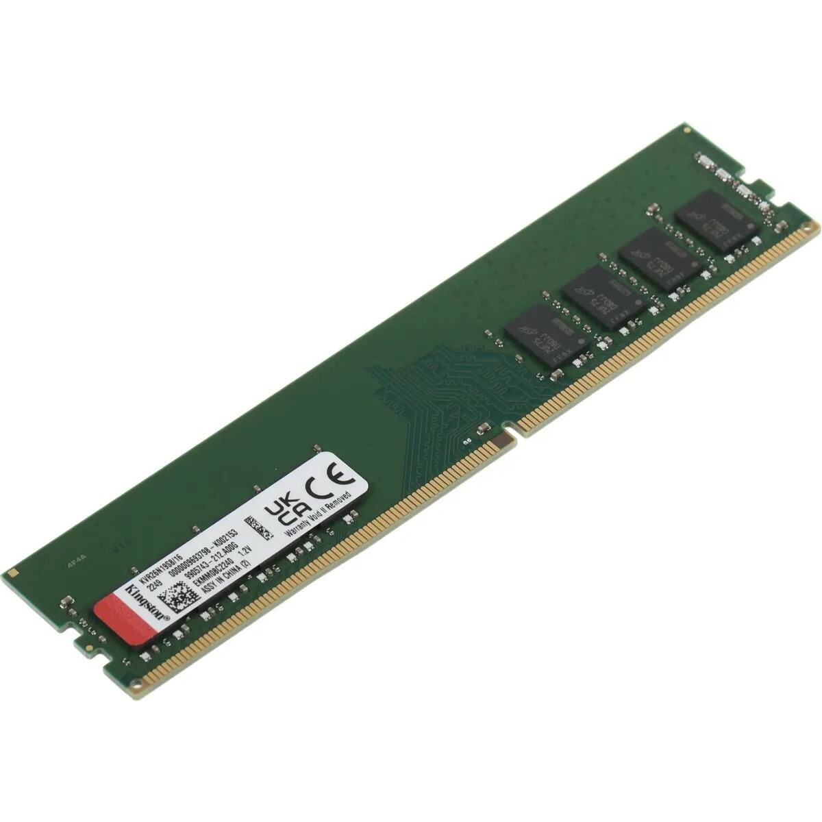 Память DDR4 16Gb 2666MHz Kingston KVR26N19S8/16