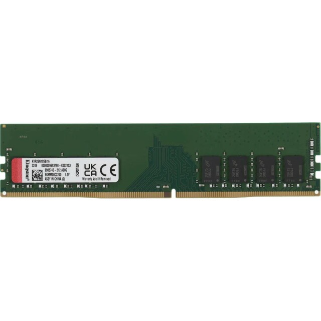 Память DDR4 16Gb 2666MHz Kingston KVR26N19S8 / 16