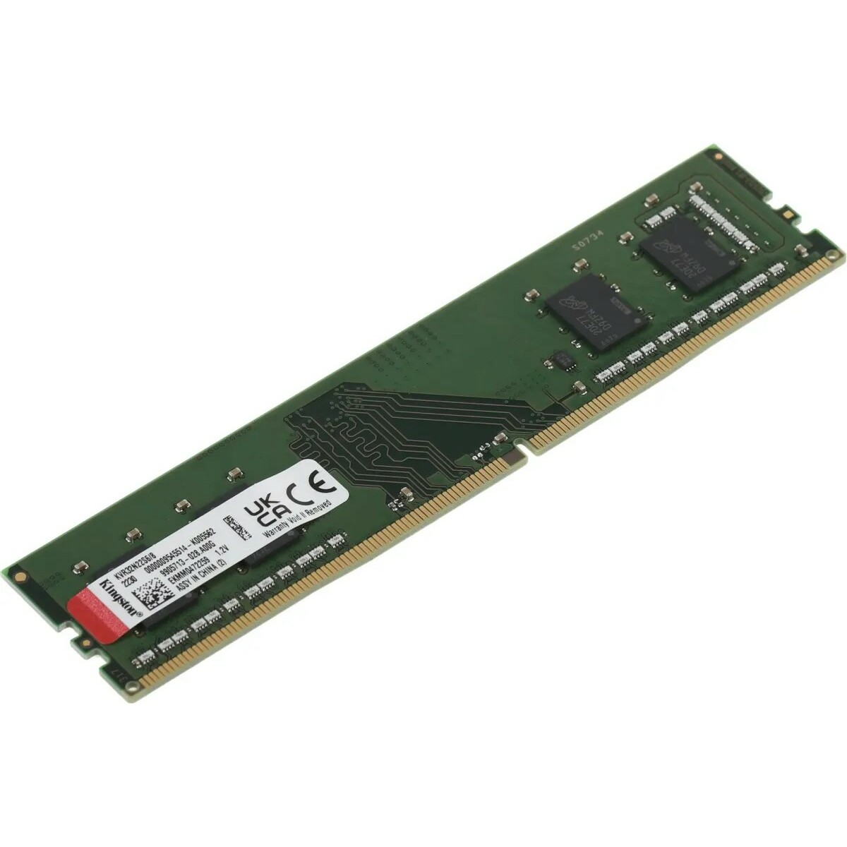 Память DDR4 8Gb 3200MHz Kingston KVR32N22S6/8