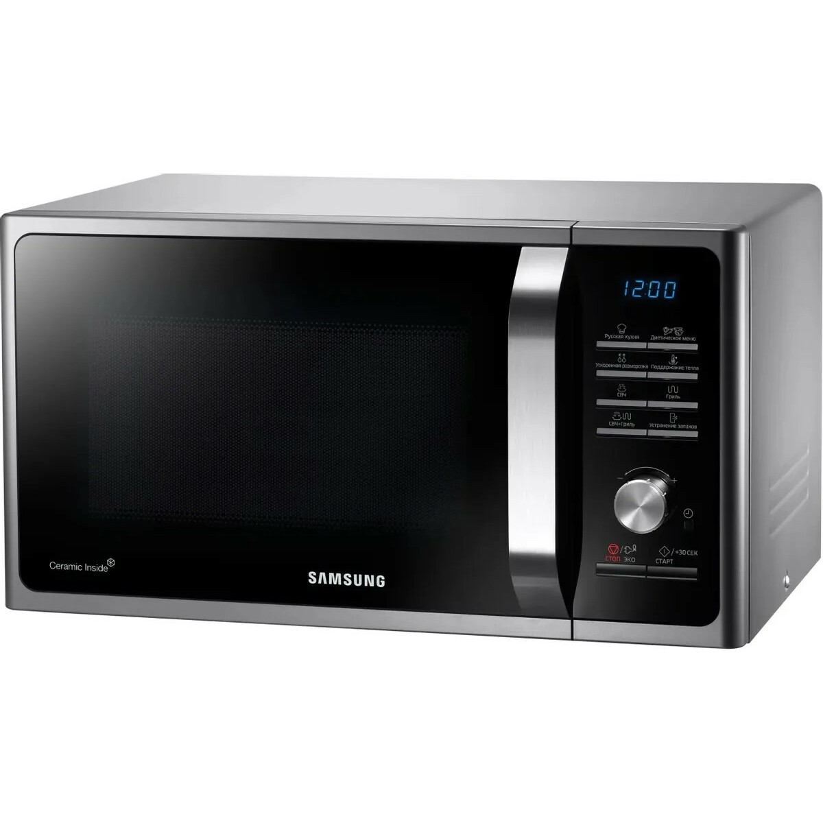 Микроволновая печь Samsung MG23F302TQS, черный