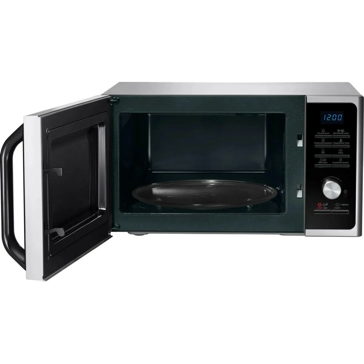 Микроволновая печь Samsung MG23F302TQS, черный
