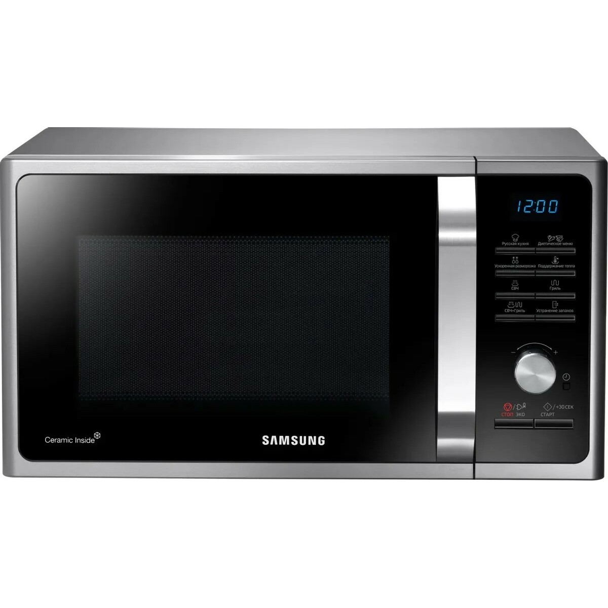 Микроволновая печь Samsung MG23F302TQS, черный