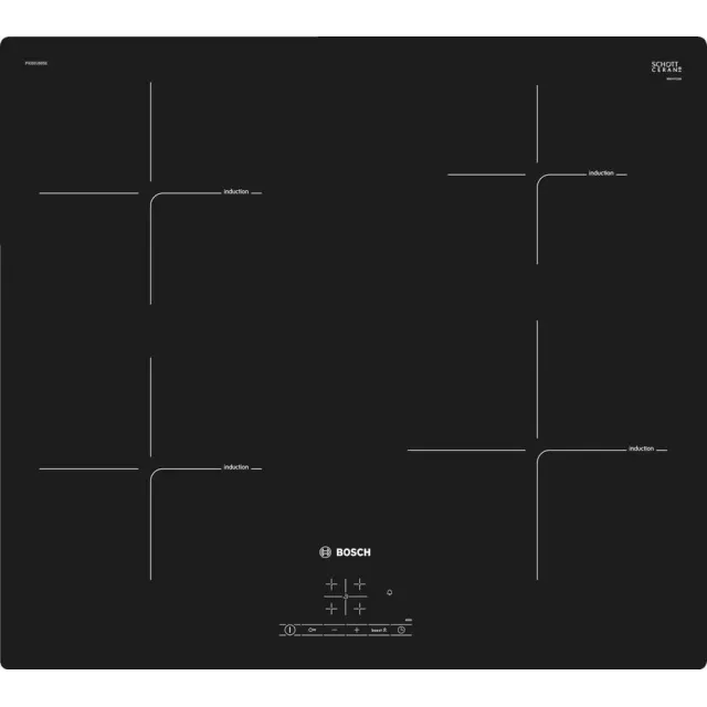 Индукционная варочная панель Bosch PIE601BB5E (Цвет: Black)