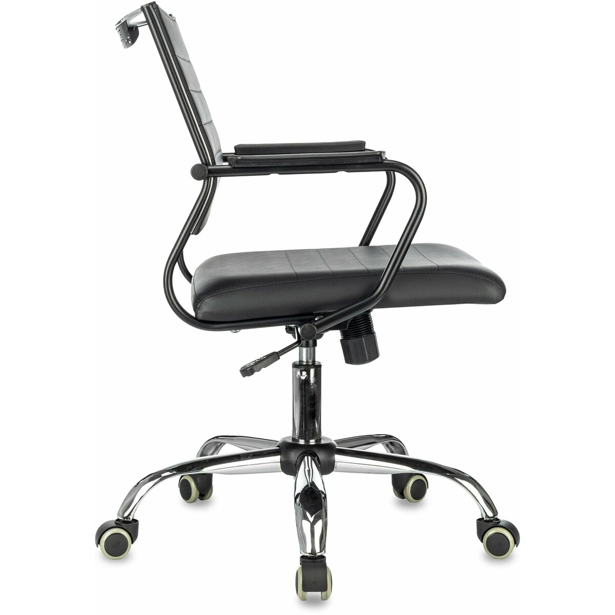 Кресло Бюрократ CH Balance-Low SL PU Line, черный 