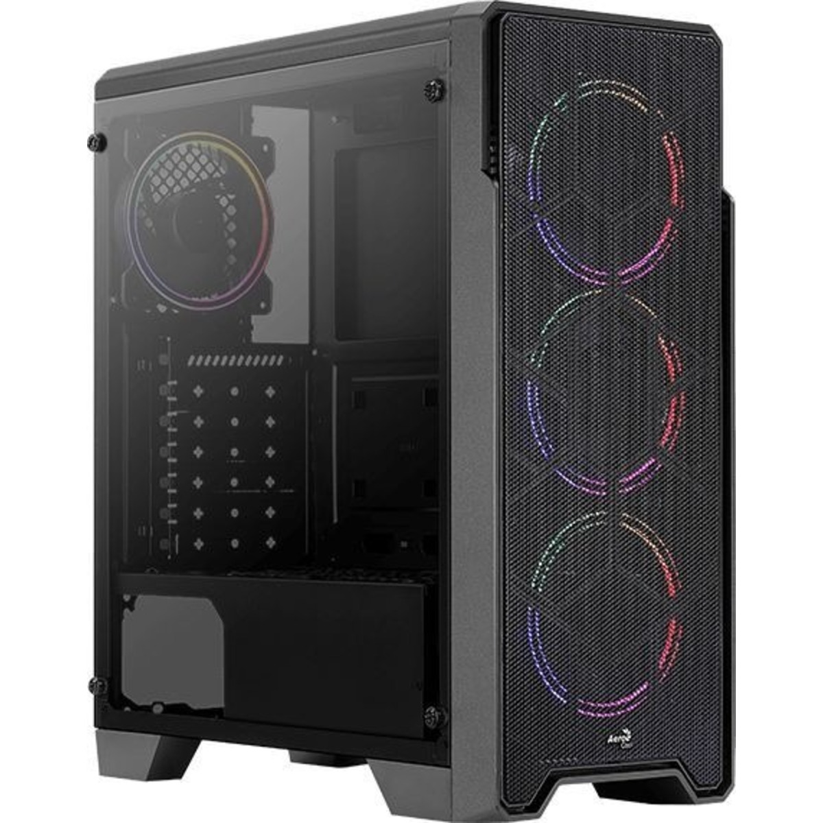 Корпус Aerocool Ore Saturn FRGB-G-BK-v1 (Цвет: Black)