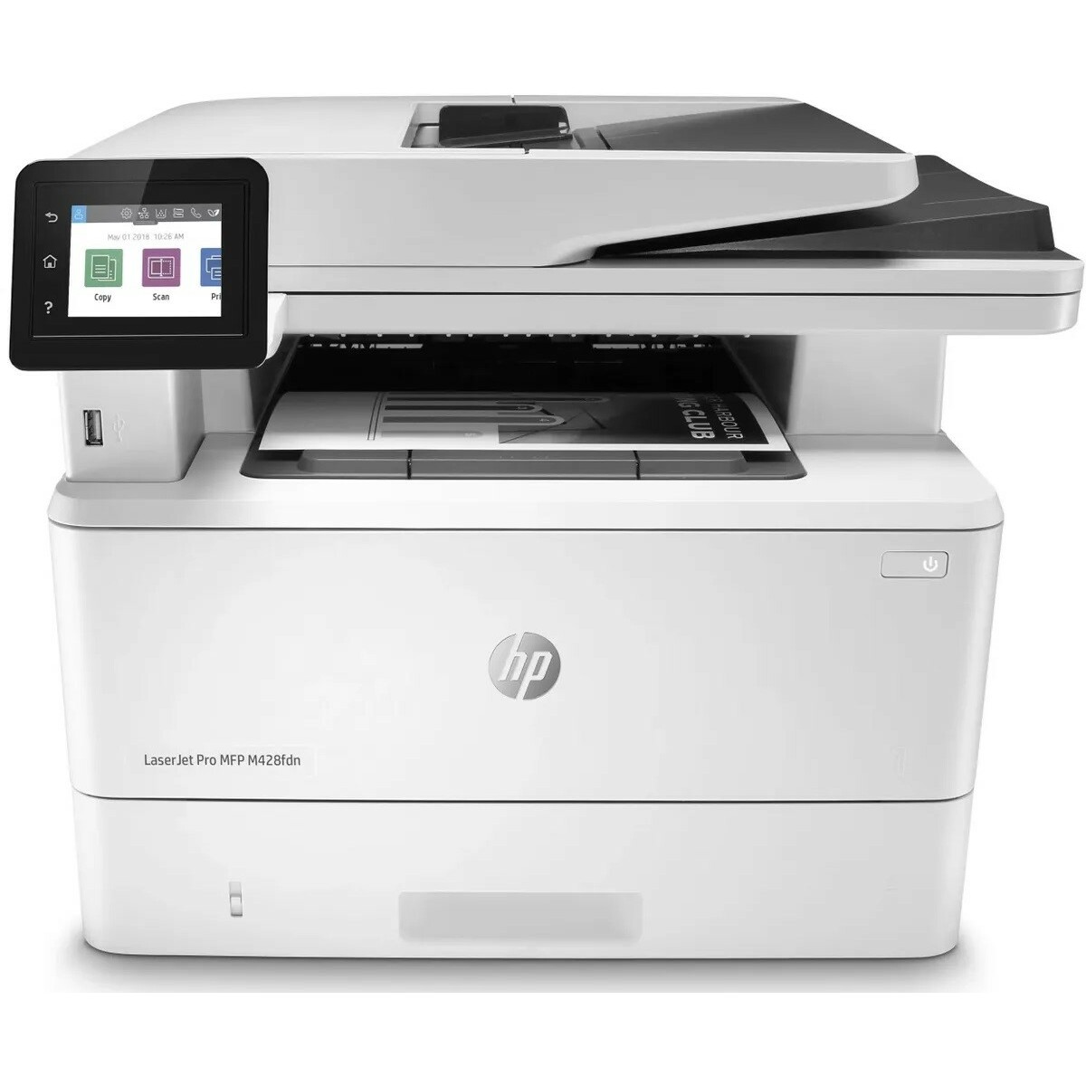 МФУ лазерный HP LaserJet Pro M428fdn, белый