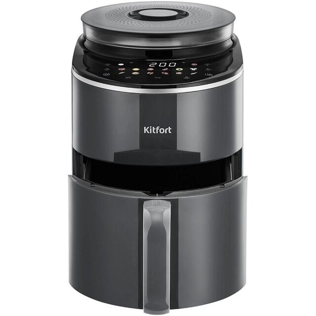 Аэрогриль Kitfort КТ-8155 (Цвет: Gray) Аэрогриль Kitfort КТ-8155 (Цвет: Gray)
