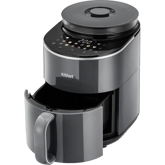 Аэрогриль Kitfort КТ-8155 (Цвет: Gray) Аэрогриль Kitfort КТ-8155 (Цвет: Gray)