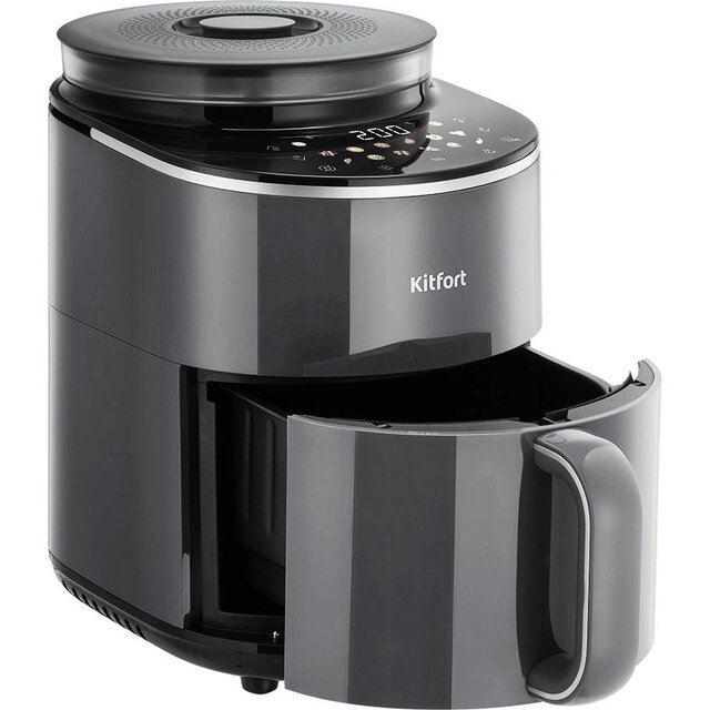 Аэрогриль Kitfort КТ-8155 (Цвет: Gray) Аэрогриль Kitfort КТ-8155 (Цвет: Gray)