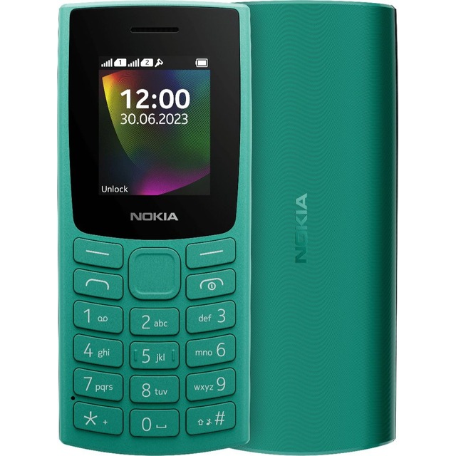 Мобильный телефон Nokia 106 (Цвет: Emerald Green)