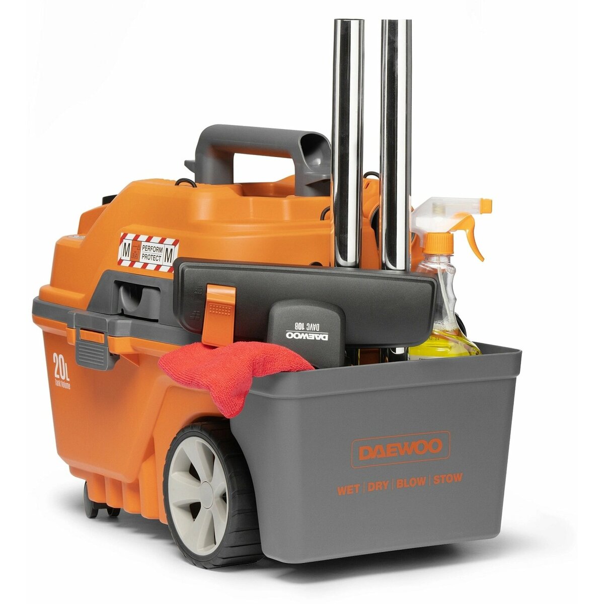 Строительный пылесос Daewoo DAVC 2000 Home (Цвет: Orange)