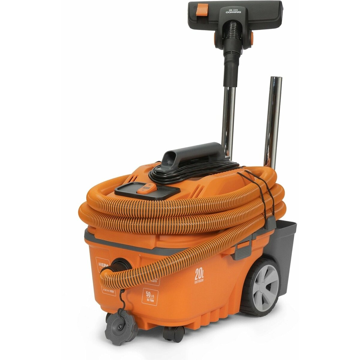 Строительный пылесос Daewoo DAVC 2000 Home (Цвет: Orange)