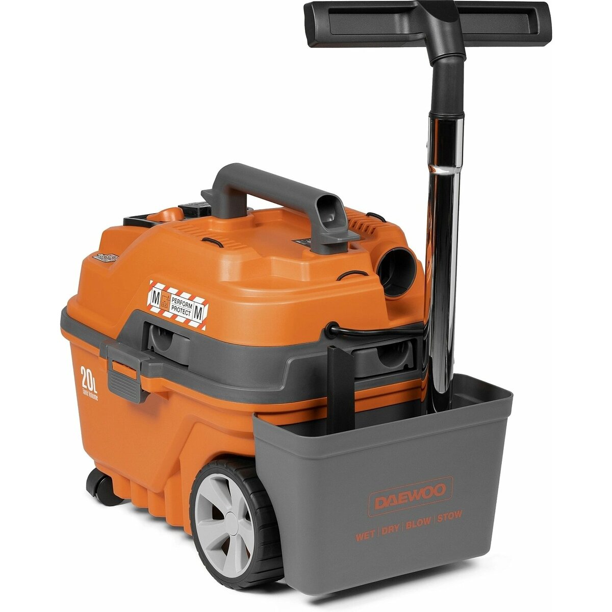 Строительный пылесос Daewoo DAVC 2000S (Цвет: Orange)