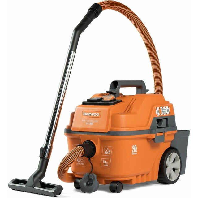 Строительный пылесос Daewoo DAVC 2000S (Цвет: Orange) Строительный пылесос Daewoo DAVC 2000S (Цвет: Orange)