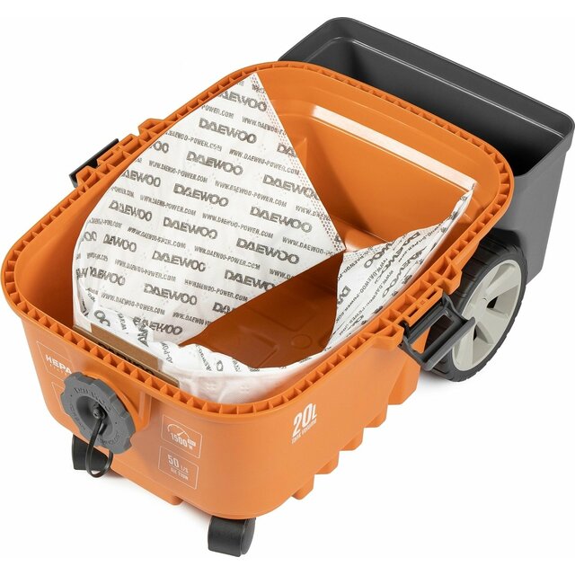 Строительный пылесос Daewoo DAVC 2000S (Цвет: Orange)