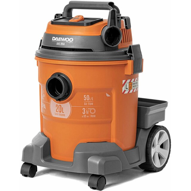 Строительный пылесос Daewoo DAVC 2014 (Цвет: Orange)