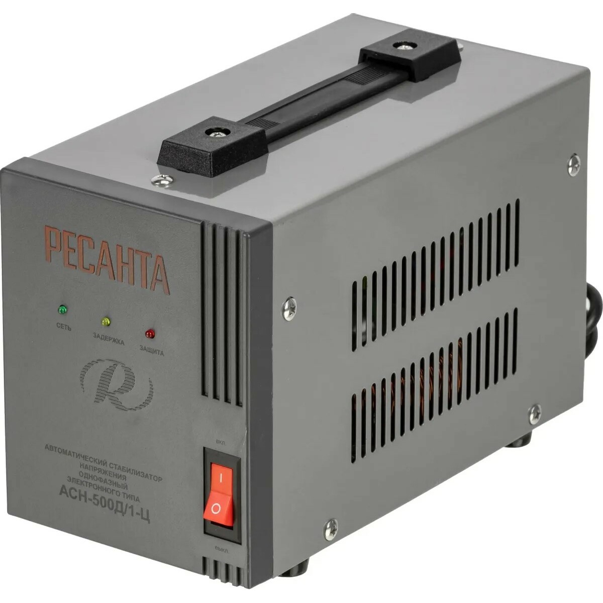 Стабилизатор напряжения Ресанта АСН-500Д/1-Ц (Цвет: Gray)