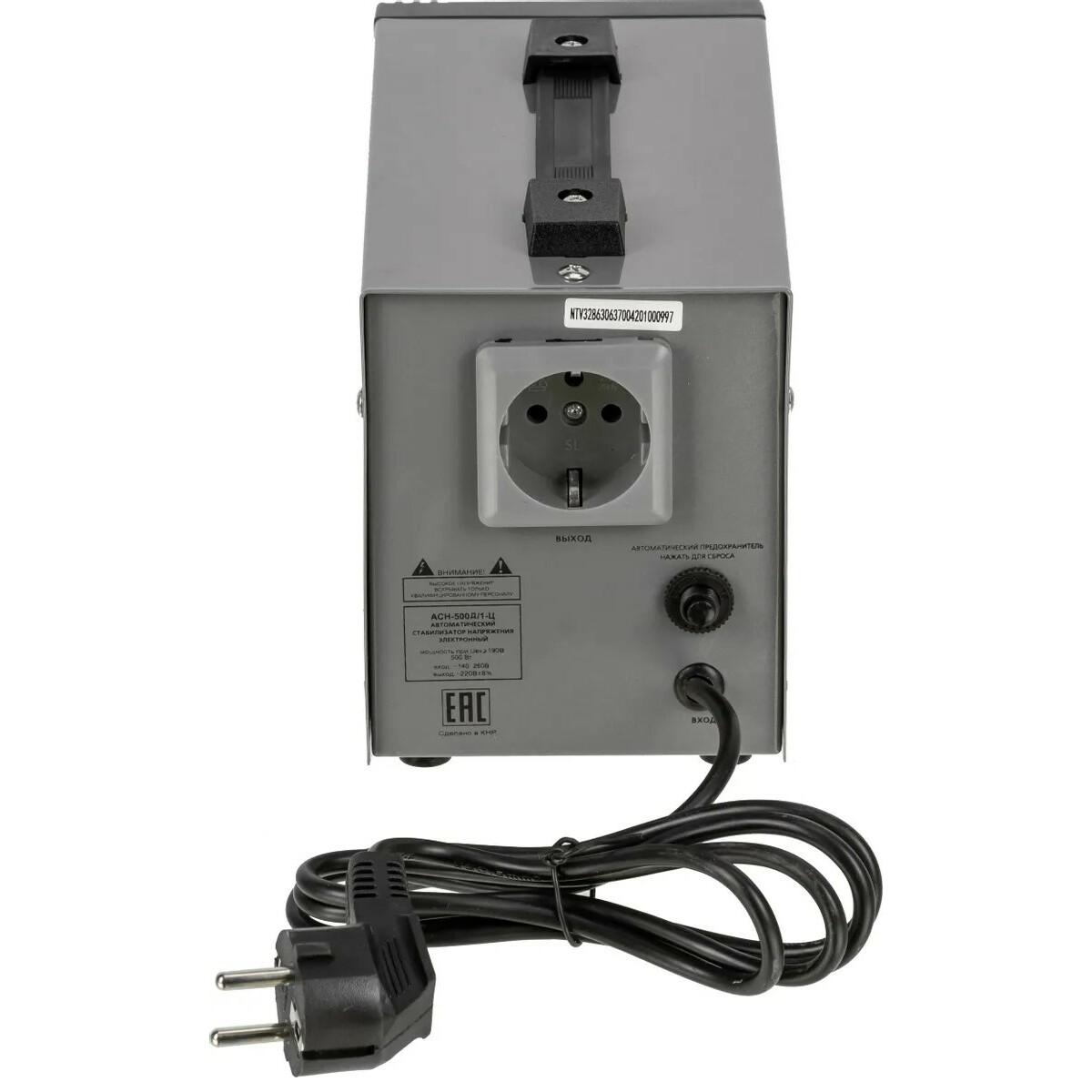 Стабилизатор напряжения Ресанта АСН-500Д/1-Ц (Цвет: Gray)