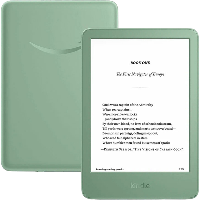 Электронная книга Amazon Kindle Touch (Gen 11) 16Gb (Цвет: Matcha)