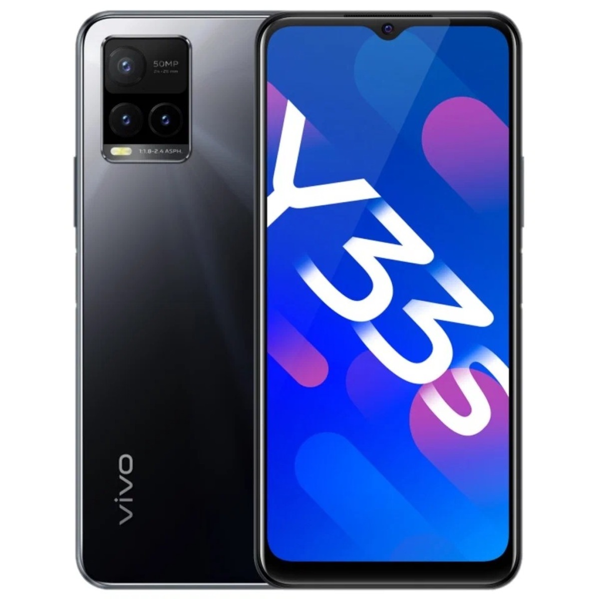 Смартфон Vivo Y33s 64Gb (NFC) (Цвет: Mirror Black)