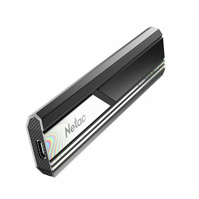 Накопитель SSD Netac USB-C 2Tb NT01ZX10-002T-32BK ZX10 (Цвет: Black)