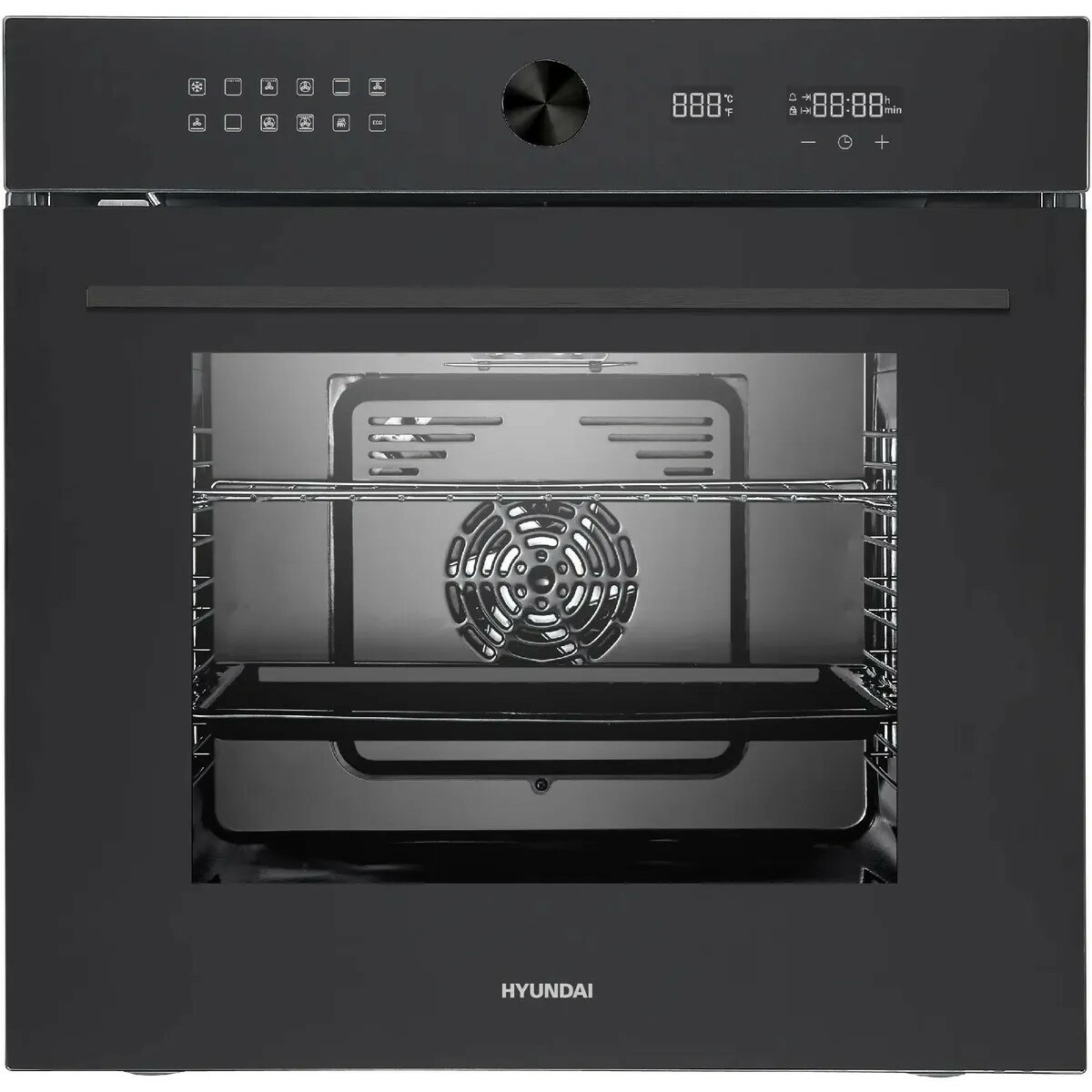 Духовой шкаф Hyundai HEO 6745 BG, черный