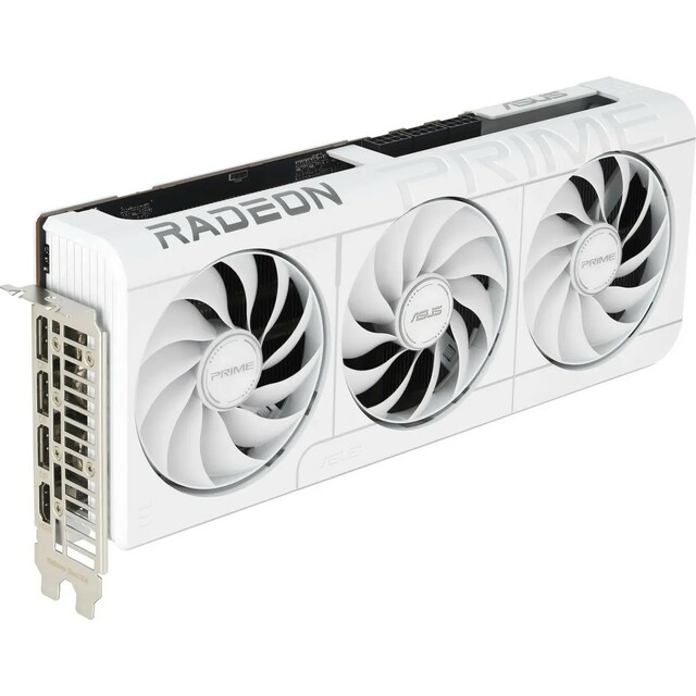 Видеокарта Asus Radeon RX 9070XT PRIME OC 16Gb (PRIME-RX9070XT-O16GWHITE)