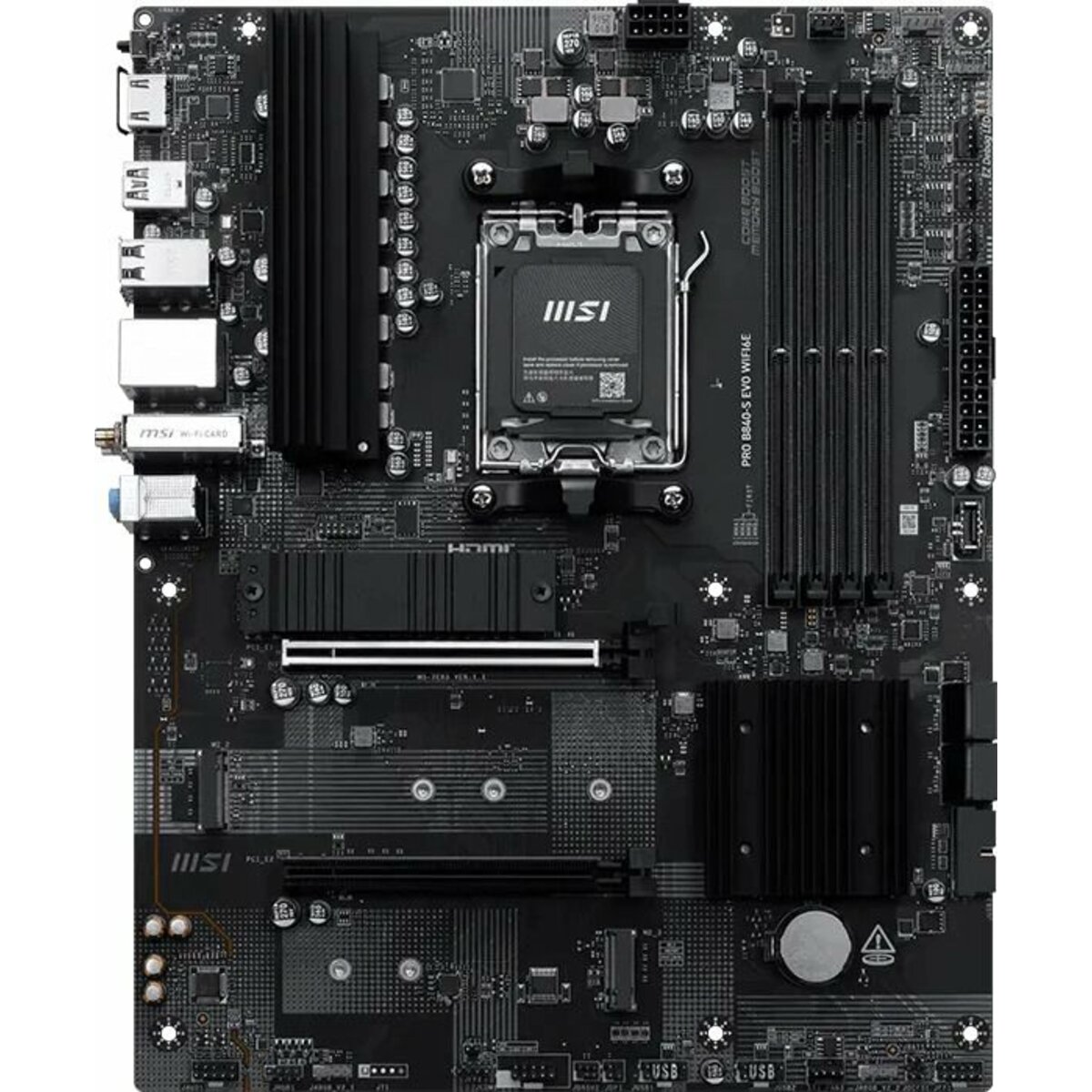 Материнская плата MSI PRO B840-S EVO WIFI6E 