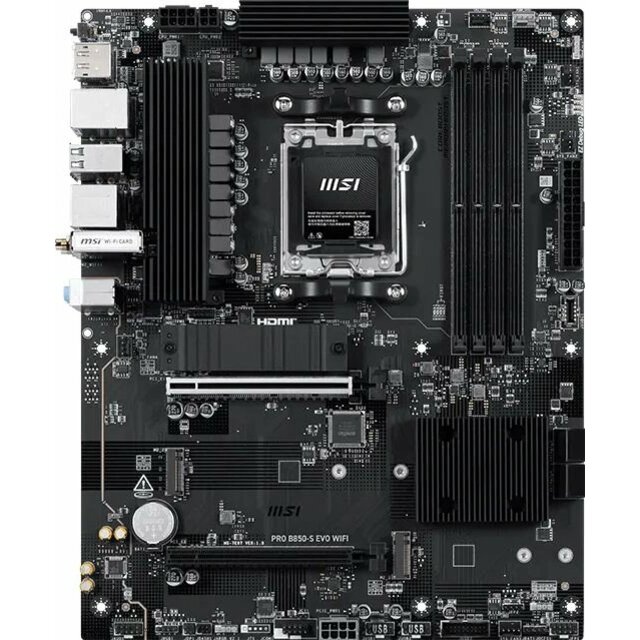 Материнская плата MSI PRO B850-S EVO WIFI 