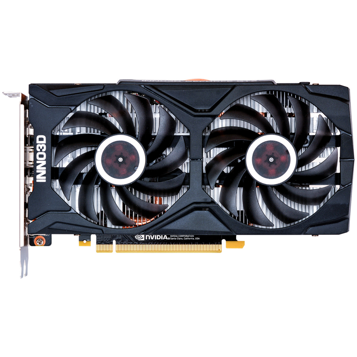 Видеокарта INNO3D GeForce RTX 2060 Twin X2 6Gb