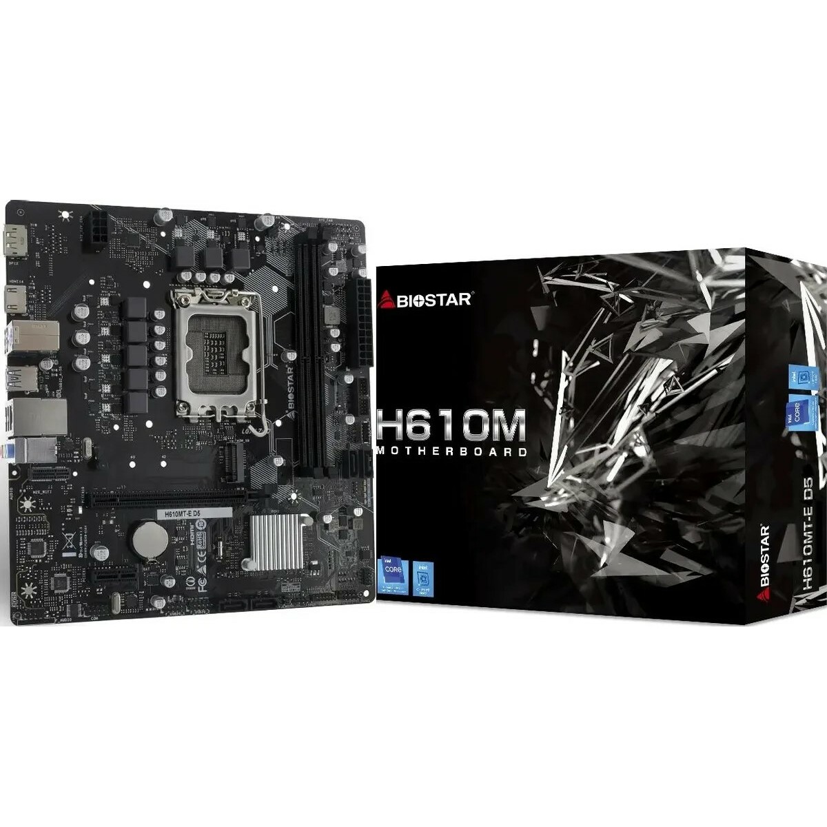 Материнская плата Biostar H610MT-E D5 