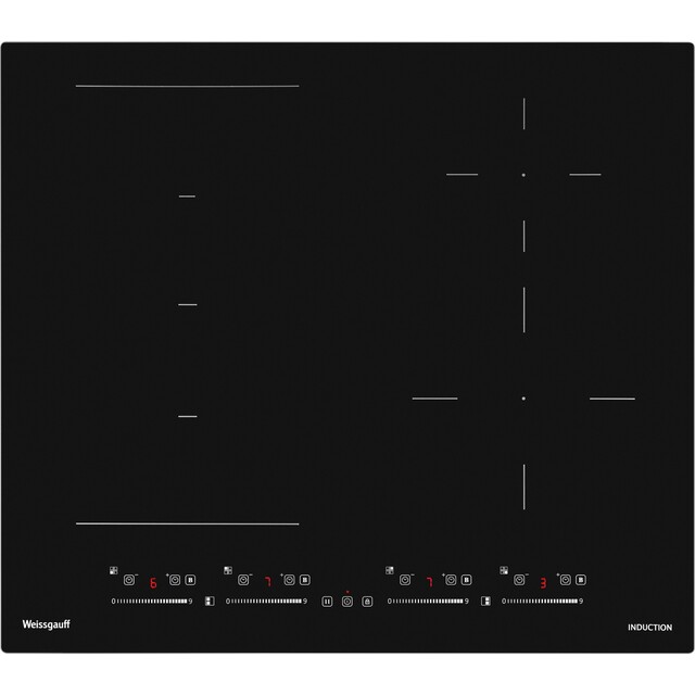 Индукционная варочная панель Weissgauff HI 645 Flex Premium, черный
