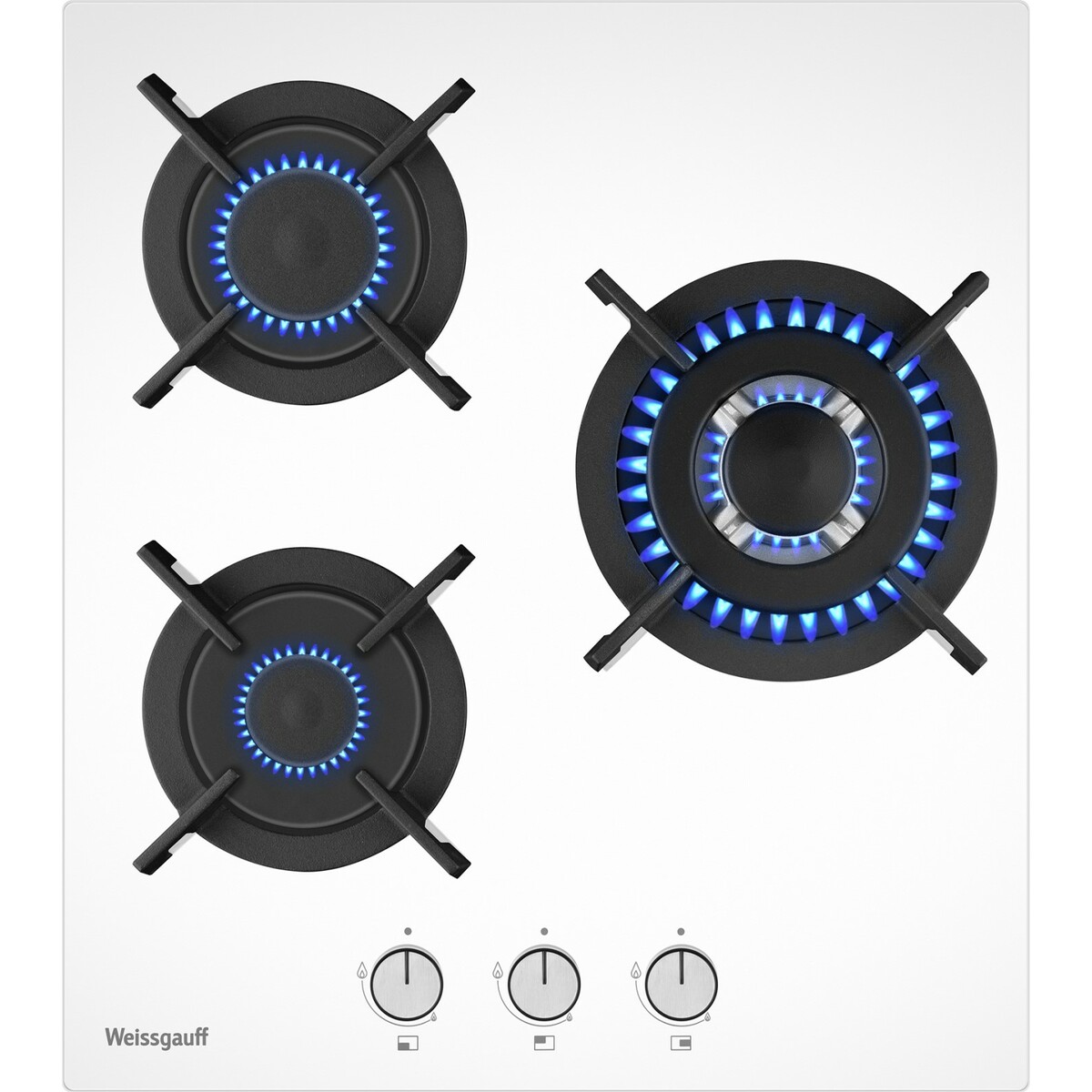 Варочная панель Weissgauff HGG 451 WV, белый