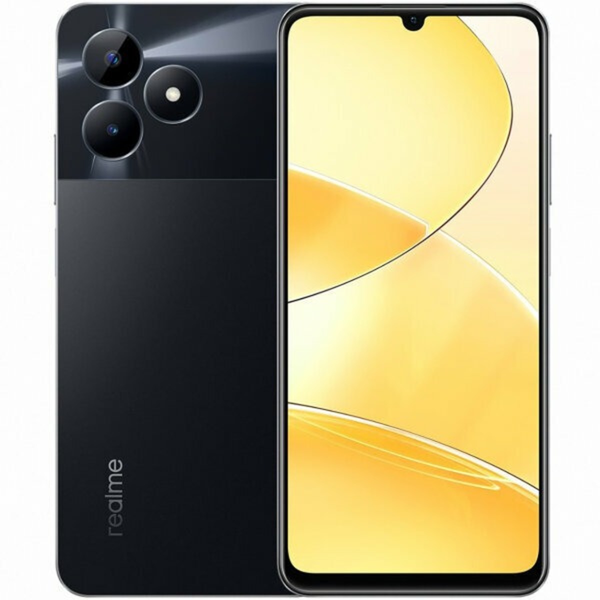 Смартфон realme C51 4/128Gb, чeрный