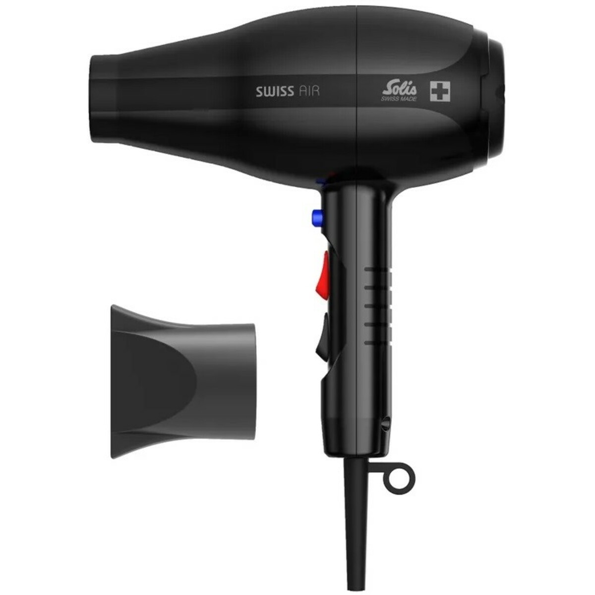 Фен Solis Swiss Air Black 360° (Цвет: Black)