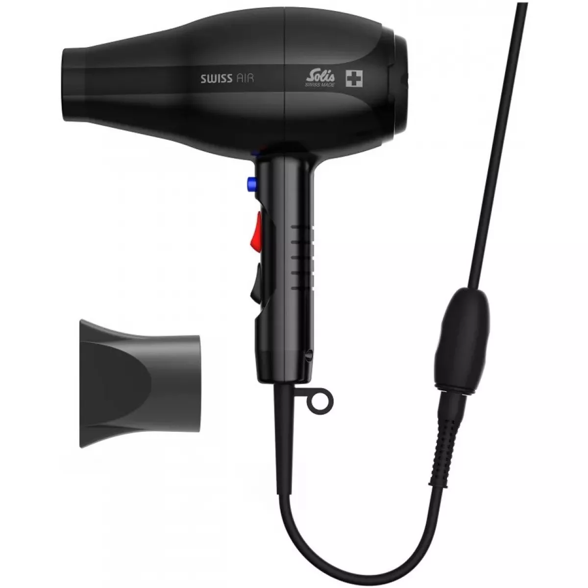 Фен Solis Swiss Air Black 360° (Цвет: Black)