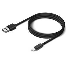 Кабель Borasco USB to USB Type-C Cable 1m 2A, черный