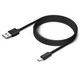 Кабель Borasco USB to USB Type-C Cable 1m 2A (Цвет: Black)