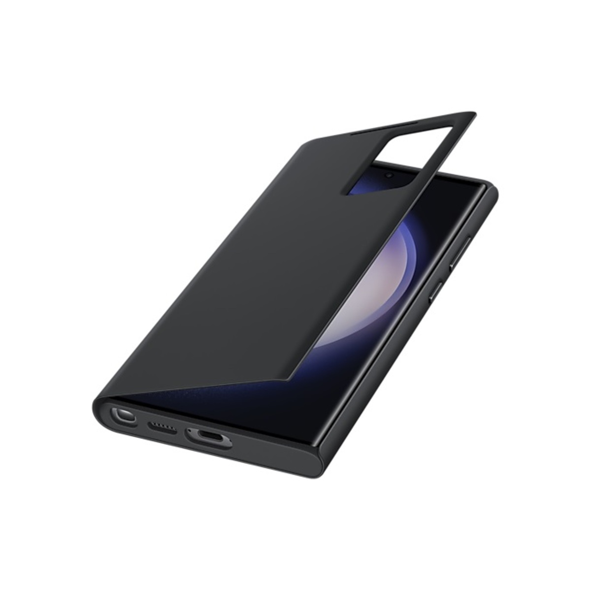 Чехол-книжка Samsung Smart View Wallet Case для смартфона Samsung Galaxy S23 Ultra (Цвет: Black)