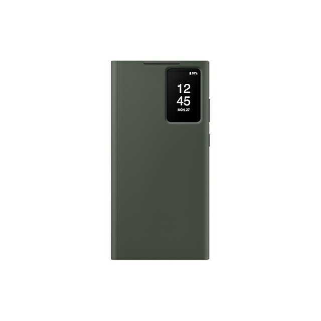 Чехол-книжка Samsung Smart View Wallet Case для смартфона Samsung Galaxy S23 Ultra (Цвет: Khaki)