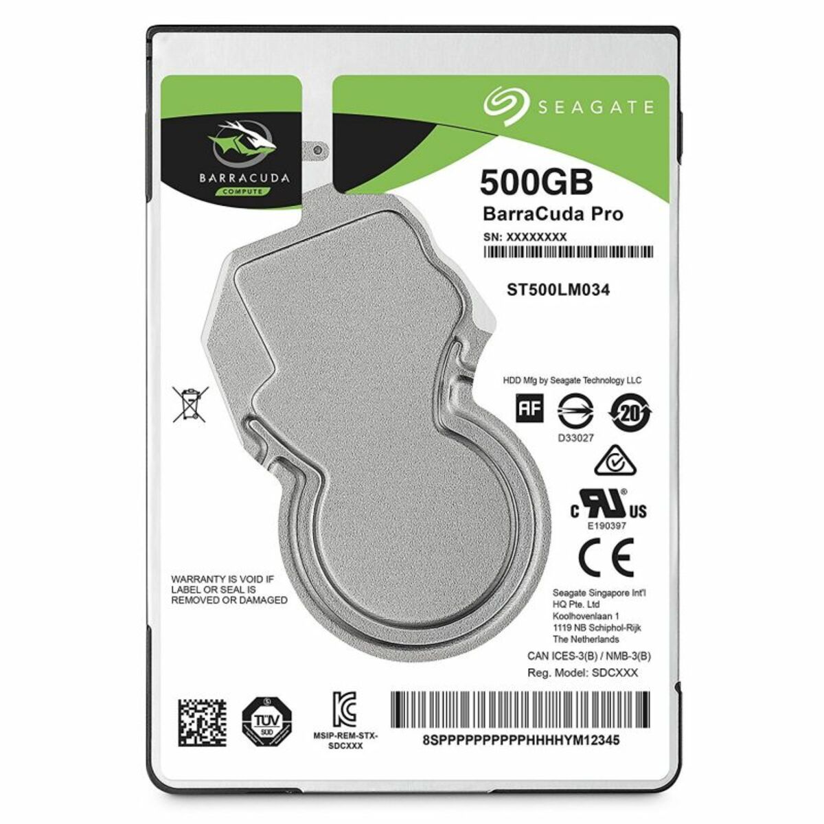 Жесткий диск Seagate SATA-III 500Gb ST500LM034