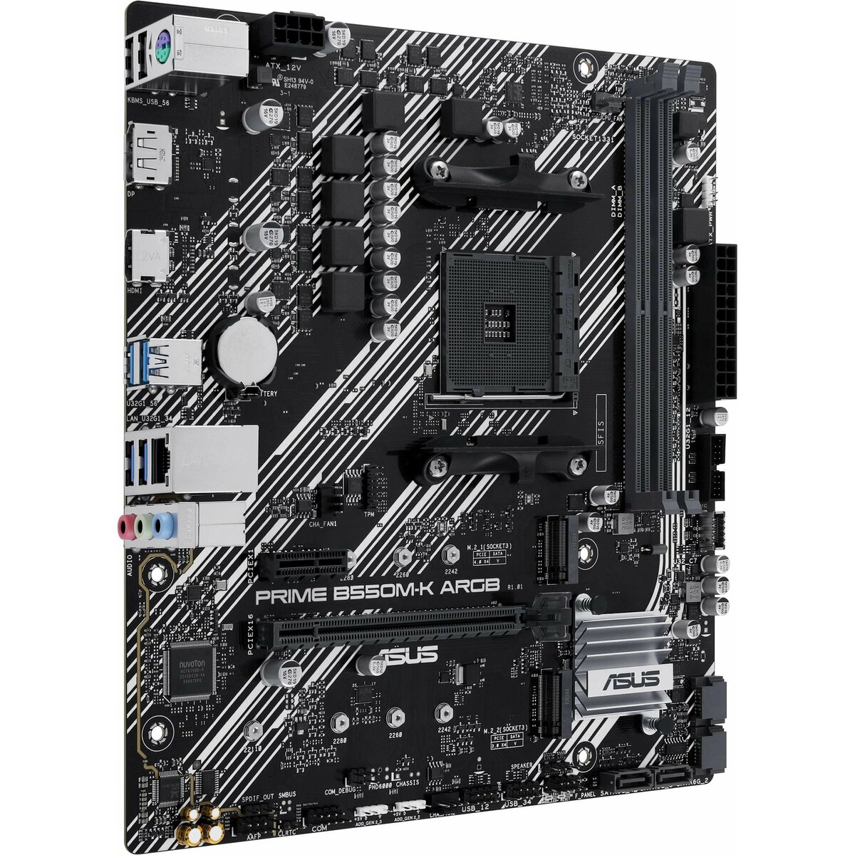 Материнская плата Asus PRIME B550M-K ARGB 
