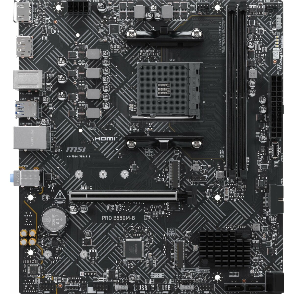 Материнская плата MSI PRO B550M-B 