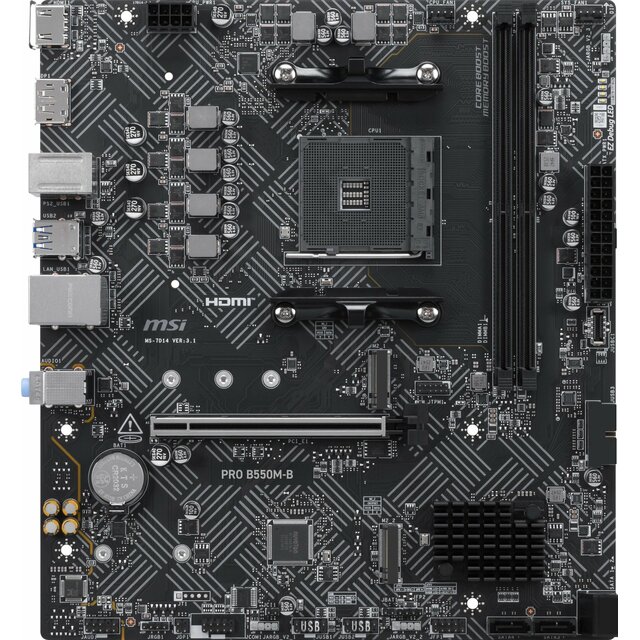Материнская плата MSI PRO B550M-B 