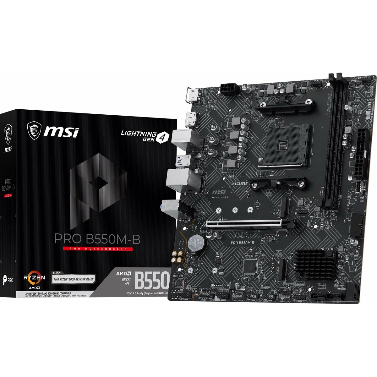 Материнская плата MSI PRO B550M-B 