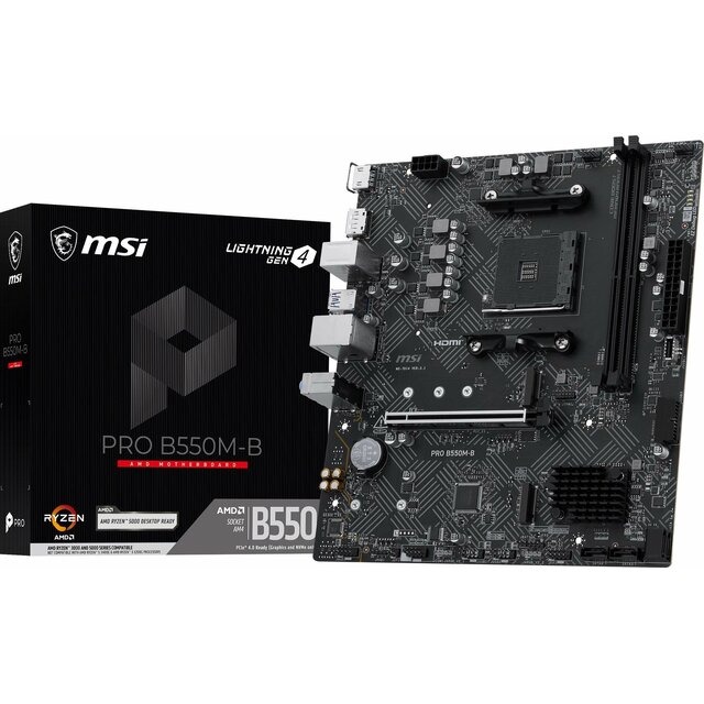 Материнская плата MSI PRO B550M-B 