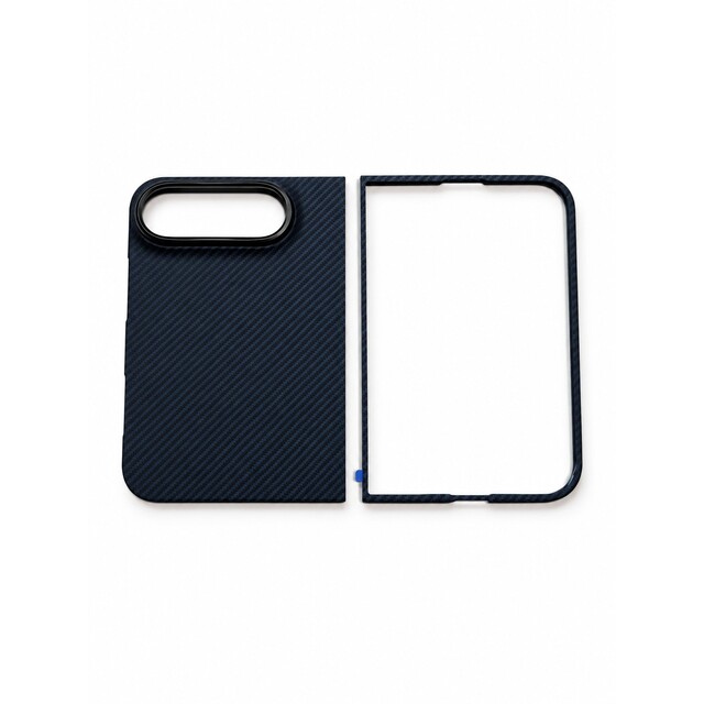 Чехол-накладка VLP Kevlar Case с MagSafe для iPhone Duo, синий Чехол-накладка VLP Kevlar Case с MagSafe для iPhone Duo, синий