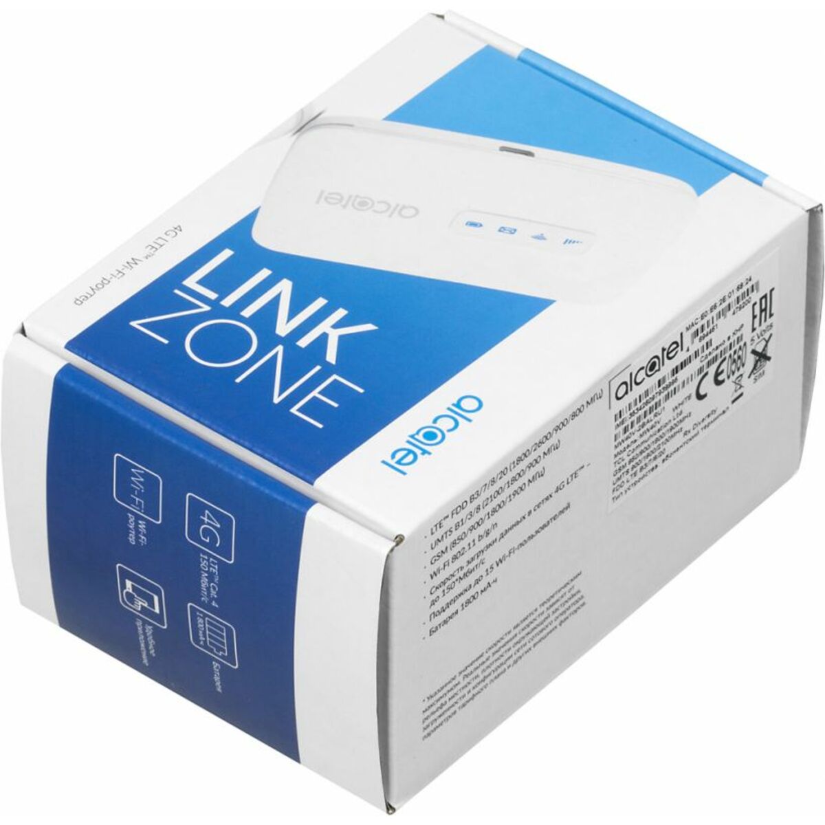 Wi-Fi роутер Alcatel Link Zone
