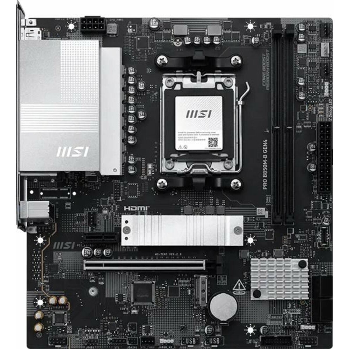 Материнская плата MSI PRO B850M-B GEN4 