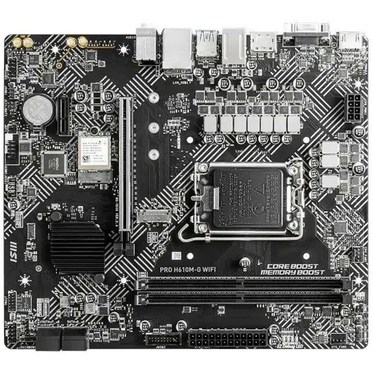 Материнская плата MSI PRO H610M-G WIFI 